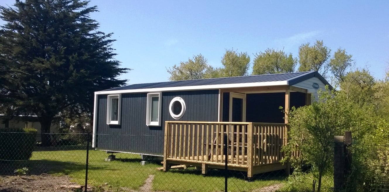 mobilheim 3 zimmer meeresküste campingplatz utah beach