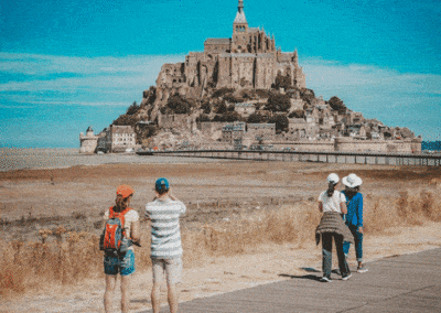 Promenade au Mont Saint Michel