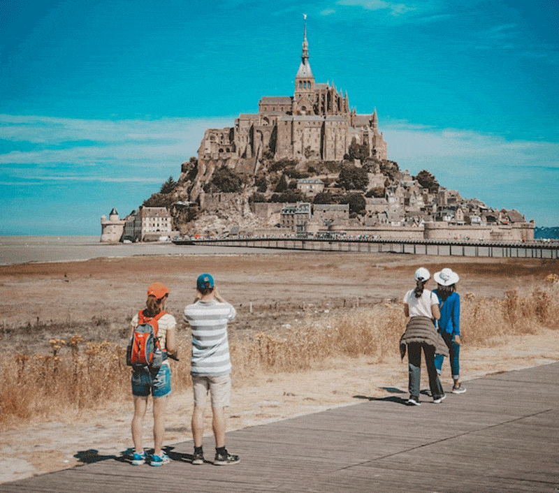 Promenade au Mont Saint Michel